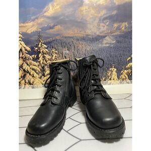 XELEMENT Leather Boots Motorcycle Riding Two Buckle Women's Size US 6.5 M